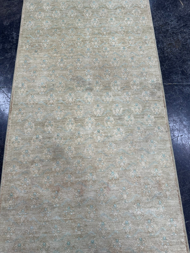 Turkish Vintage Runner Rug 2'9" x 10'3" #24741