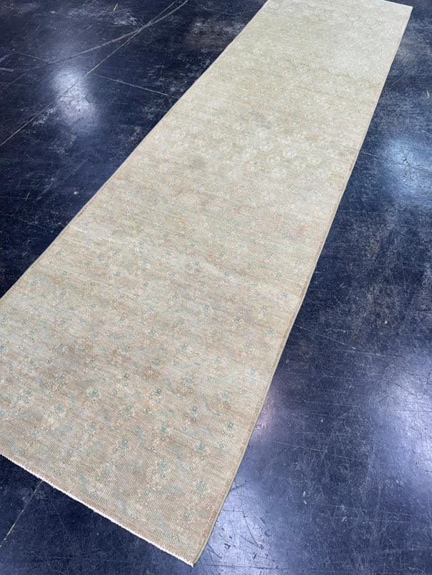 Turkish Vintage Runner Rug 2'9" x 10'3" #24741
