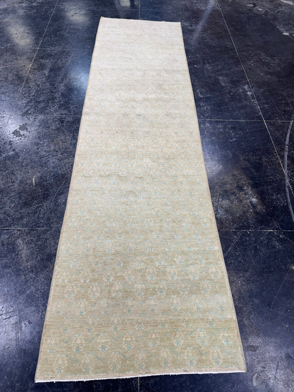 Turkish Vintage Runner Rug 2'9" x 10'3" #24741