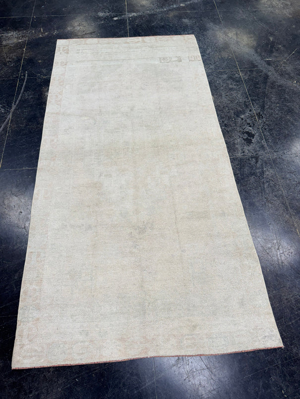 Turkish Vintage Rug 4'1" x 8'5" #24734