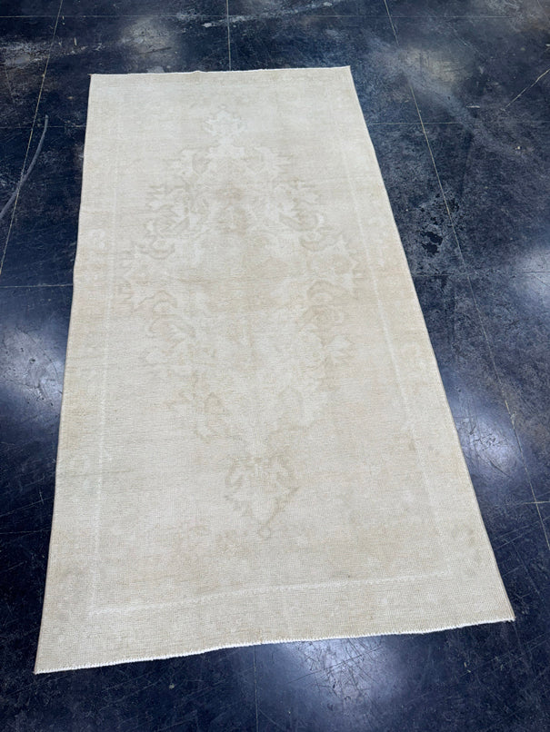Turkish Vintage Rug 4'2" x 8'3" #24732