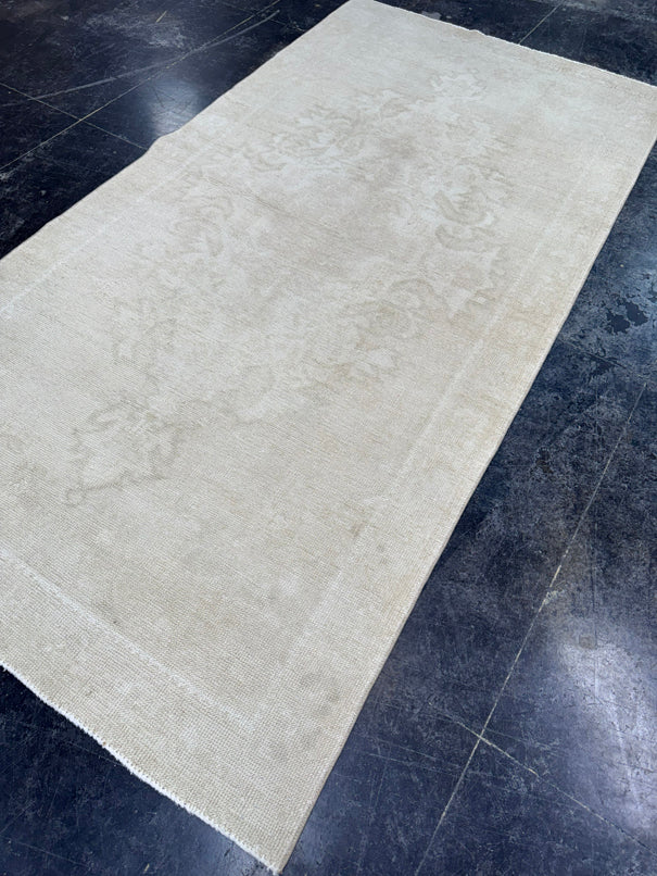 Turkish Vintage Rug 4'2" x 8'3" #24732