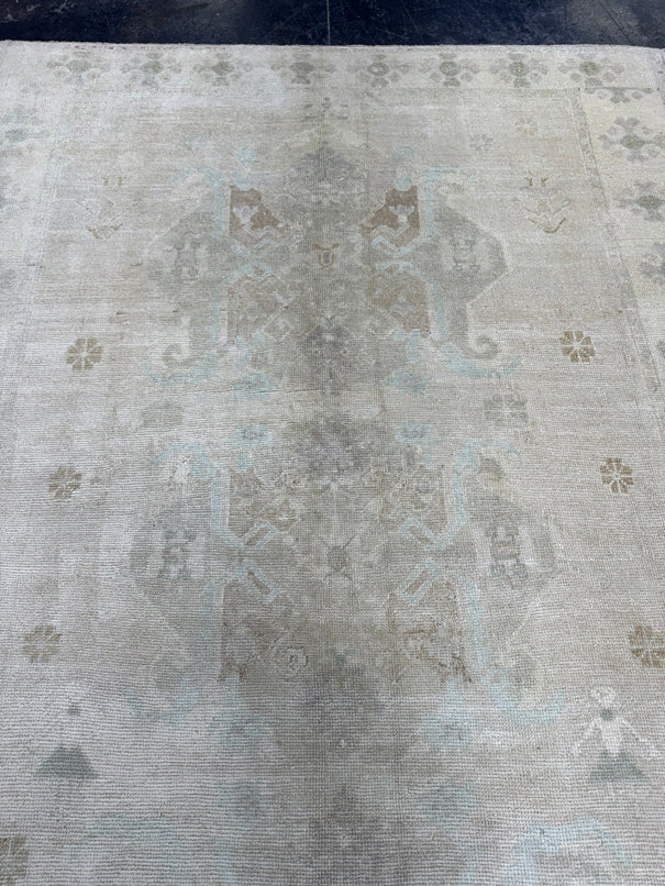 Turkish Vintage Rug 5'4" x 8'10" #24730