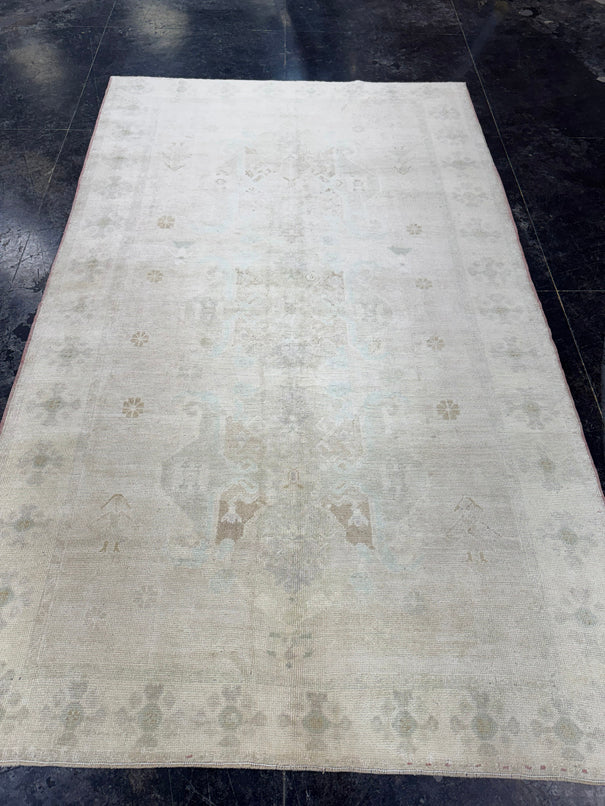 Turkish Vintage Rug 5'4" x 8'10" #24730