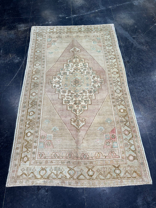 Turkish Vintage Rug 5'7" x 9'8" #24731