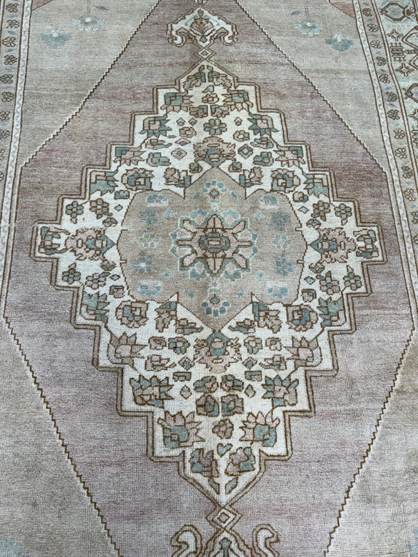 Turkish Vintage Rug 5'7" x 9'8" #24731