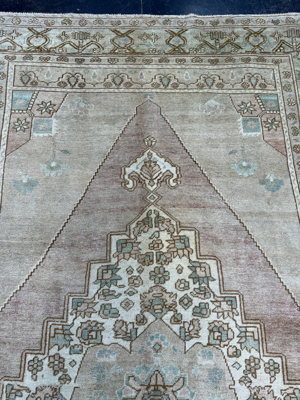 Turkish Vintage Rug 5'7" x 9'8" #24731