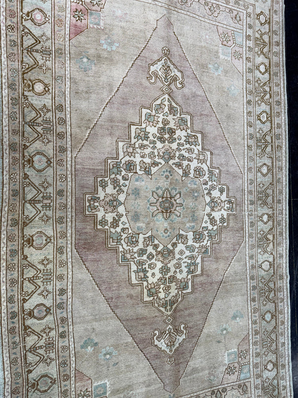 Turkish Vintage Rug 5'7" x 9'8" #24731