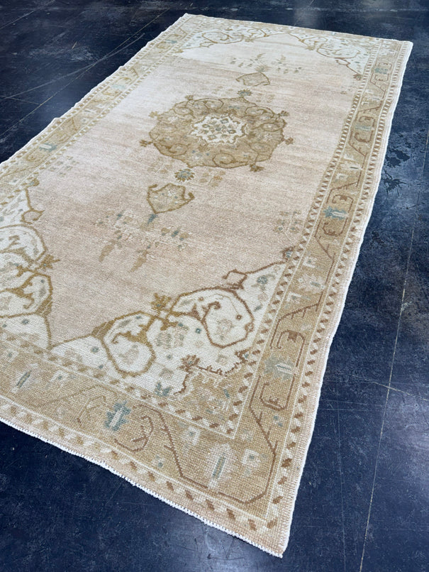 Turkish Vintage Rug 4'11" x 9'2" #24726