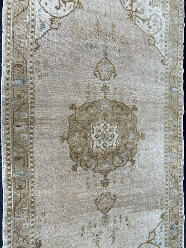 Turkish Vintage Rug 4'11" x 9'2" #24726