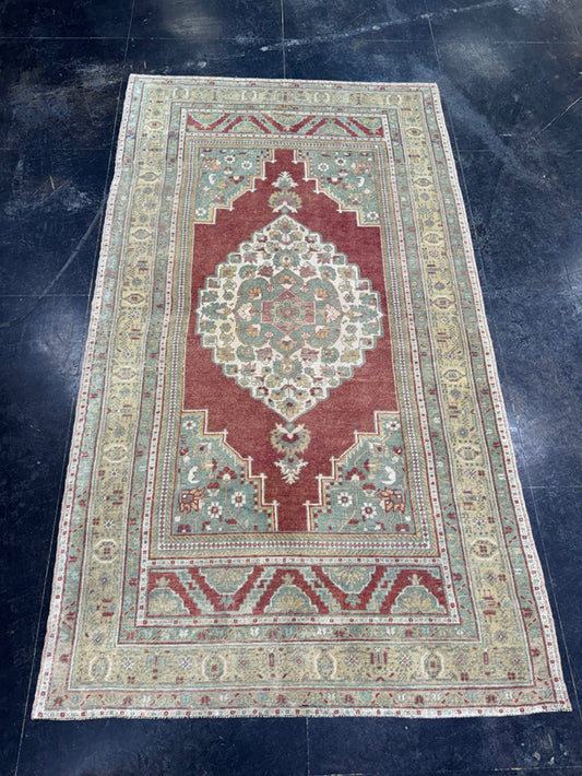 Turkish Vintage Rug 5'10" x 10'3" #24723