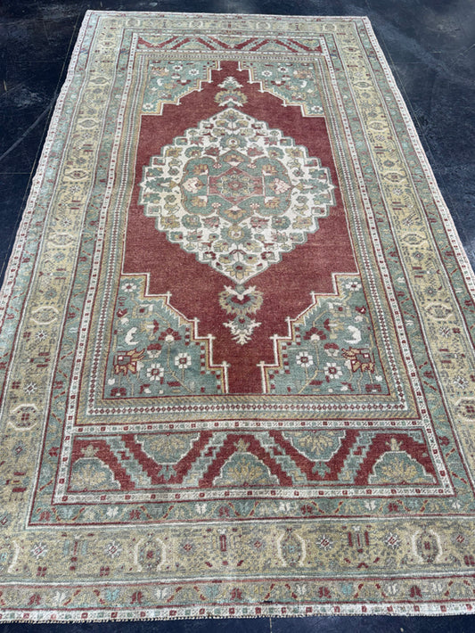 Turkish Vintage Rug 5'10" x 10'3" #24723