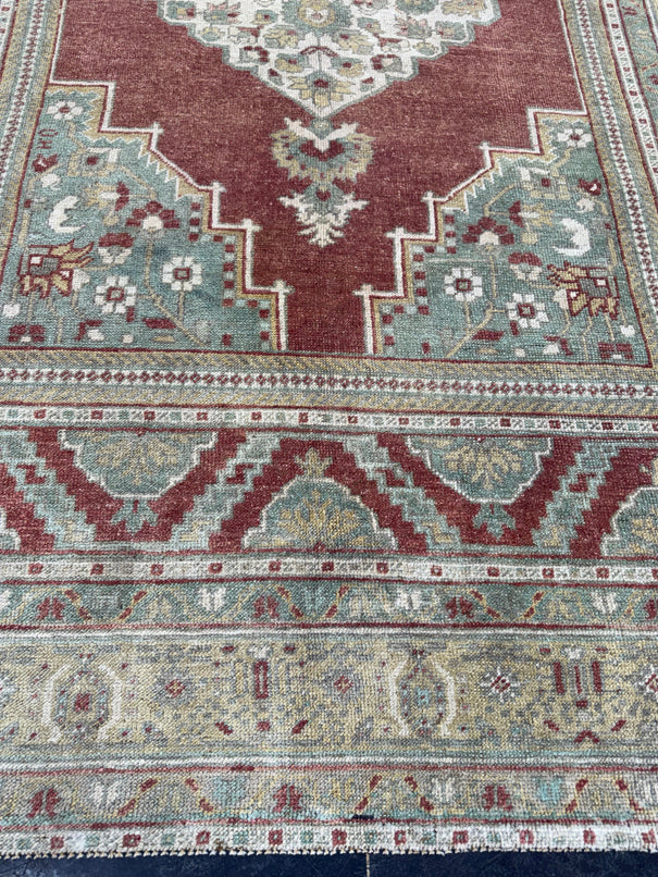 Turkish Vintage Rug 5'10" x 10'3" #24723