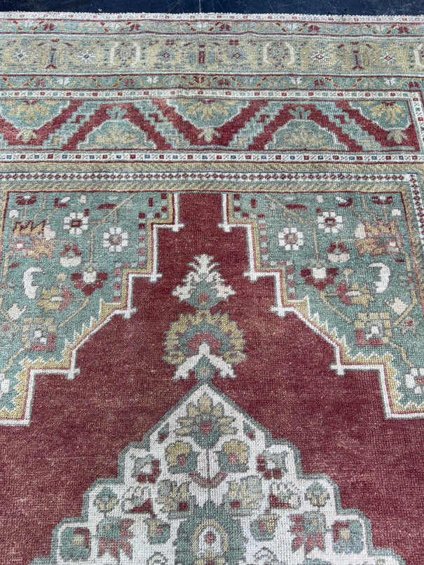 Turkish Vintage Rug 5'10" x 10'3" #24723
