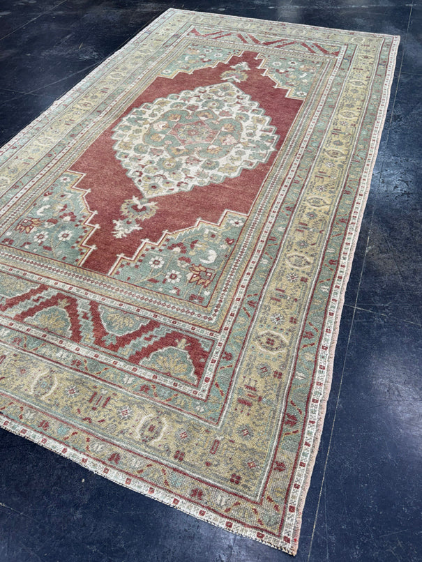 Turkish Vintage Rug 5'10" x 10'3" #24723