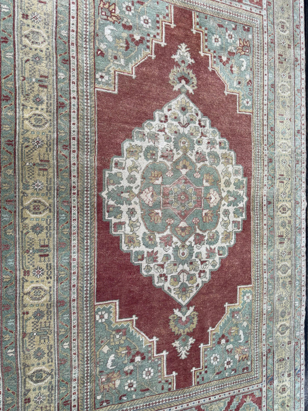 Turkish Vintage Rug 5'10" x 10'3" #24723