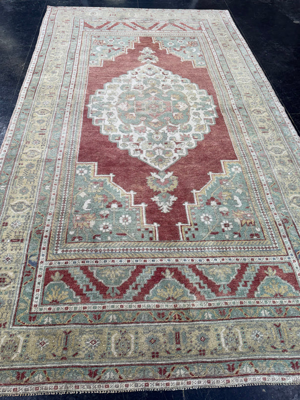 Turkish Vintage Rug 5'10" x 10'3" #24723
