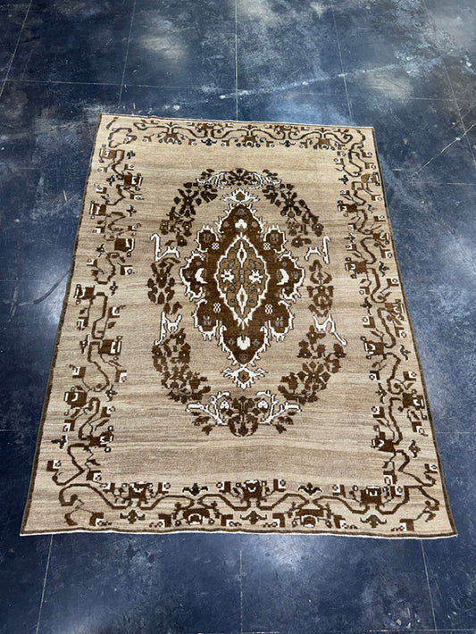 Turkish Vintage Rug 7'1" x 9'6" #24724