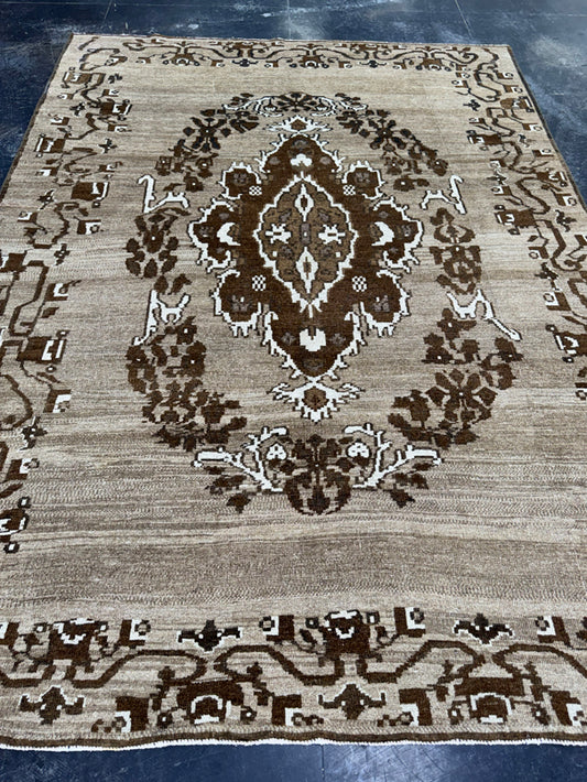 Turkish Vintage Rug 7'1" x 9'6" #24724