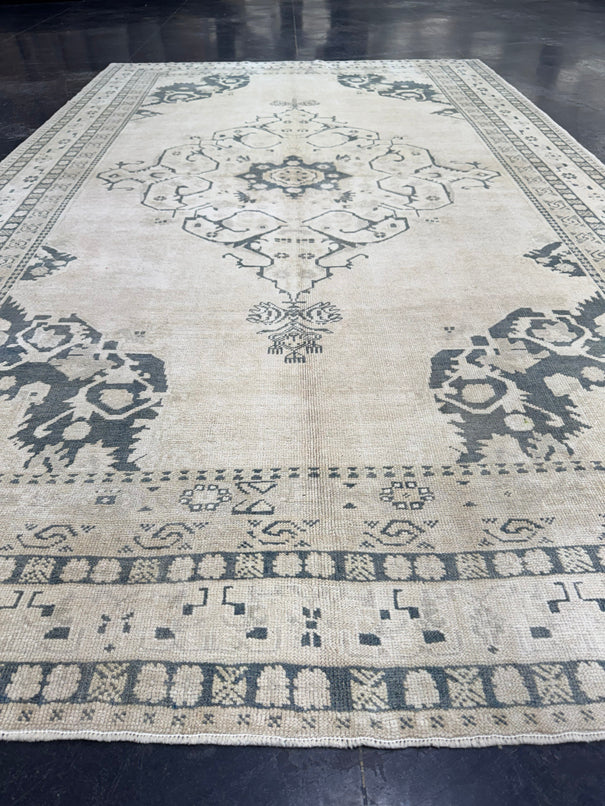 Turkish Vintage Rug 6'5" x 10'8" #24725