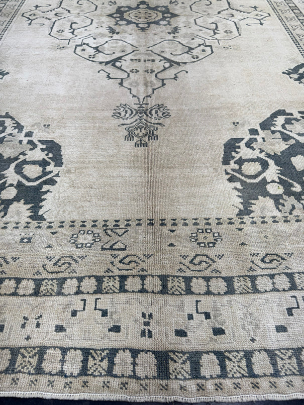 Turkish Vintage Rug 6'5" x 10'8" #24725