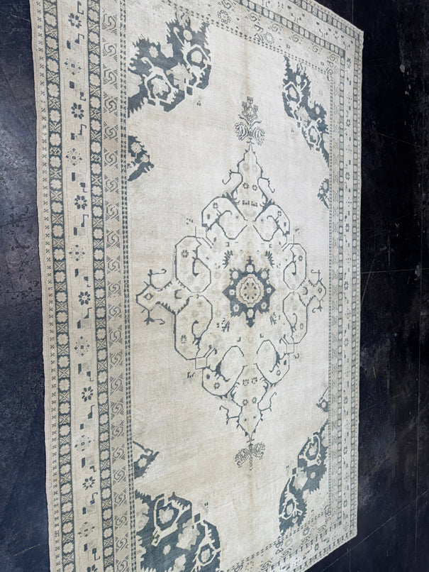 Turkish Vintage Rug 6'5" x 10'8" #24725