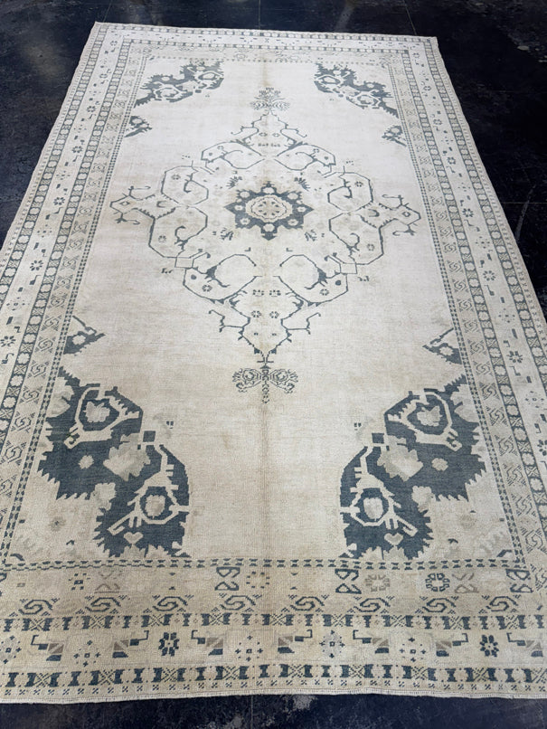 Turkish Vintage Rug 6'5" x 10'8" #24725