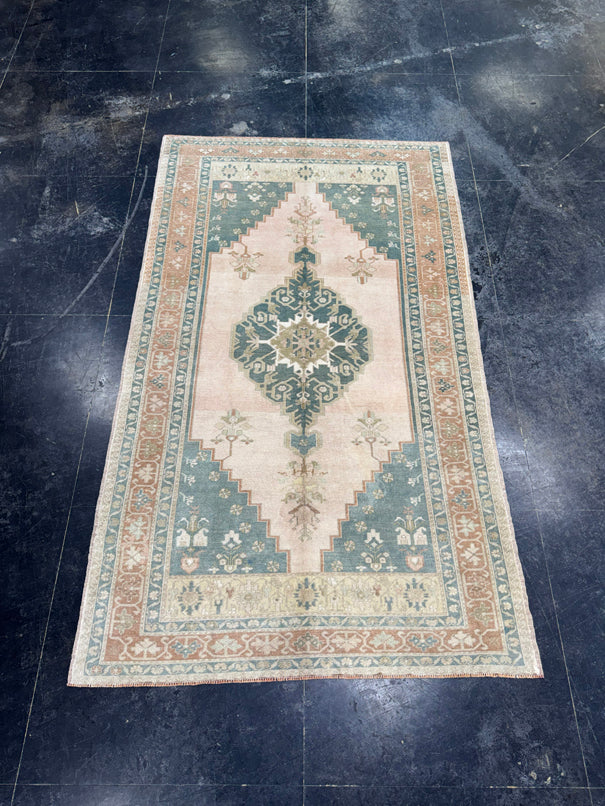 Turkish Vintage Rug 5'3" x 9' #24720