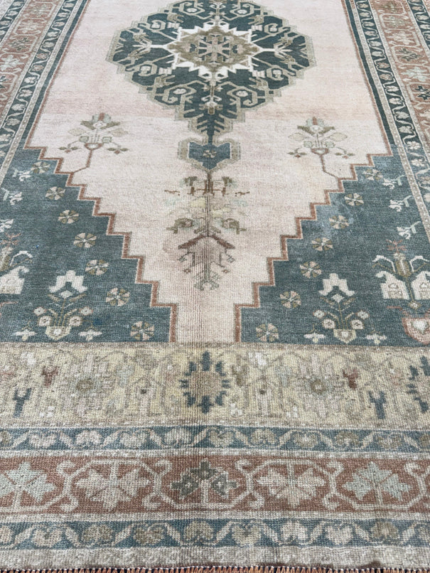 Turkish Vintage Rug 5'3" x 9' #24720