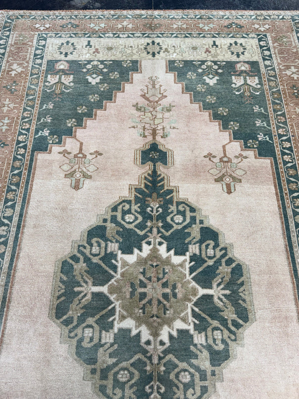 Turkish Vintage Rug 5'3" x 9' #24720