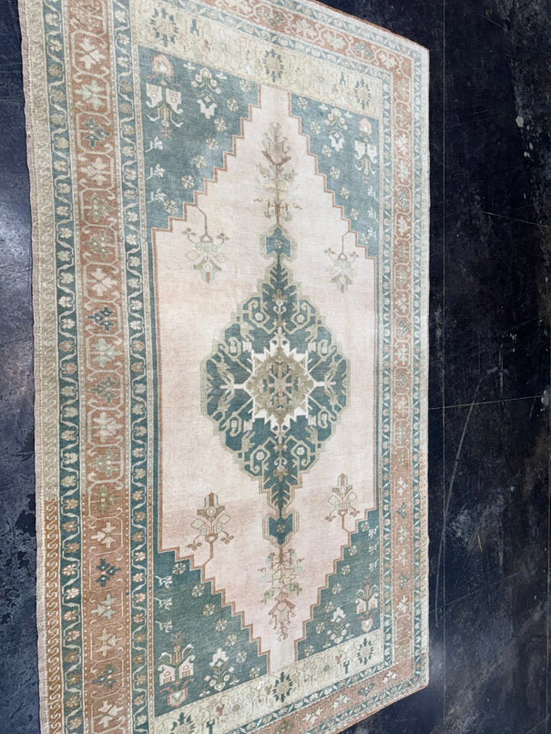Turkish Vintage Rug 5'3" x 9' #24720