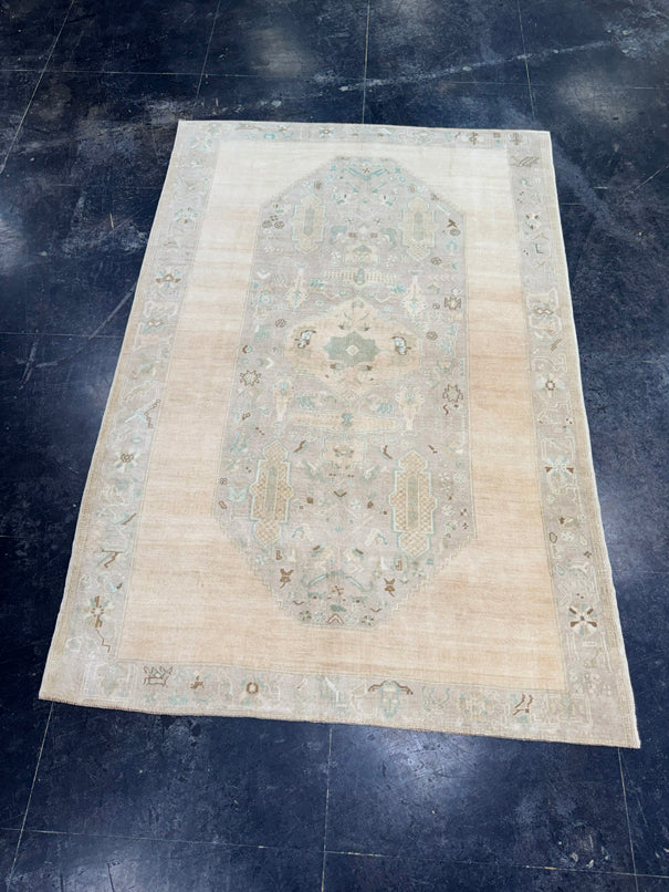 Turkish Vintage Rug 6'5" x 9'7" #24721