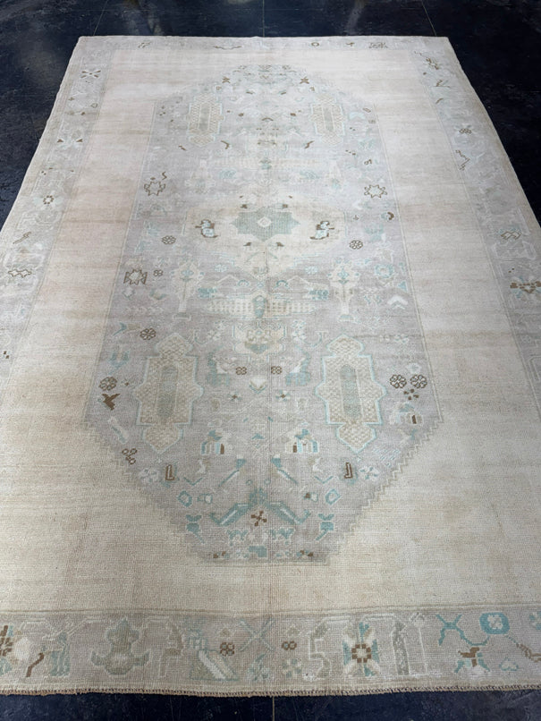 Turkish Vintage Rug 6'5" x 9'7" #24721