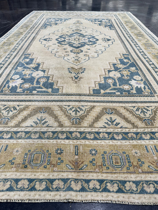 Turkish Vintage Rug 5'8" x 9'10" #24718