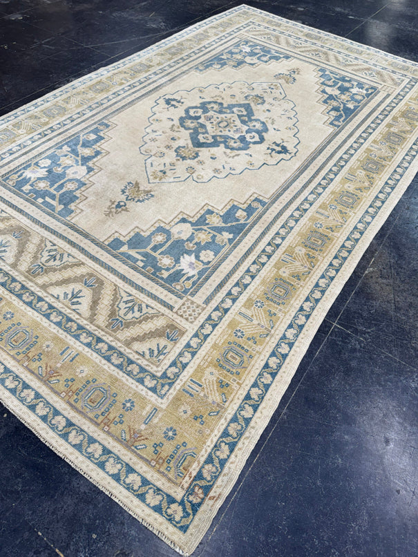 Turkish Vintage Rug 5'8" x 9'10" #24718