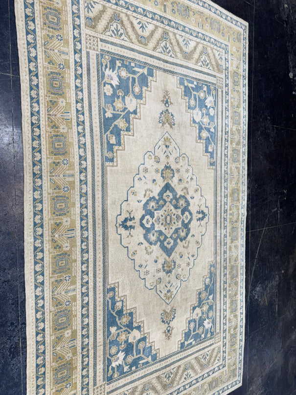 Turkish Vintage Rug 5'8" x 9'10" #24718