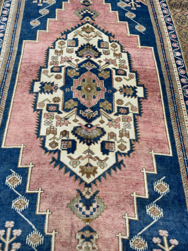 Turkish Vintage Rug 6'7" x 11'3" #24716