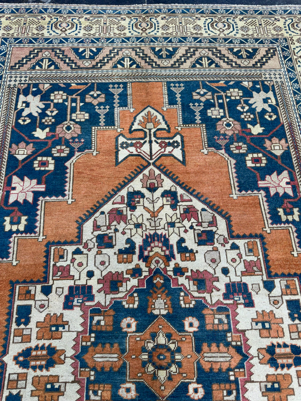 Turkish Vintage Rug 5'11" x 9'10" #24717