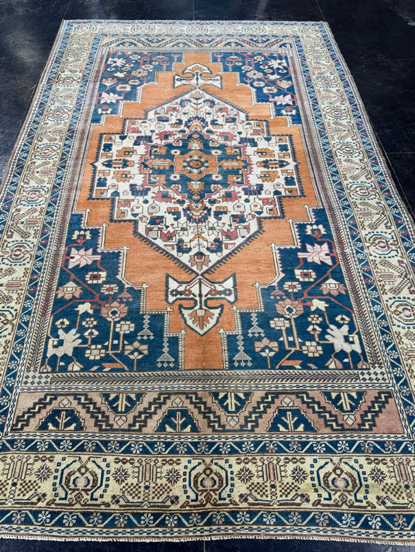 Turkish Vintage Rug 5'11" x 9'10" #24717