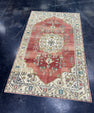 Turkish Vintage Rug 5'8" x 9'2" #24714