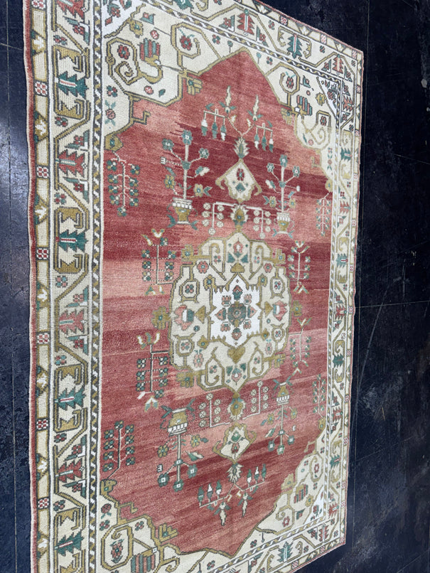 Turkish Vintage Rug 5'8" x 9'2" #24714