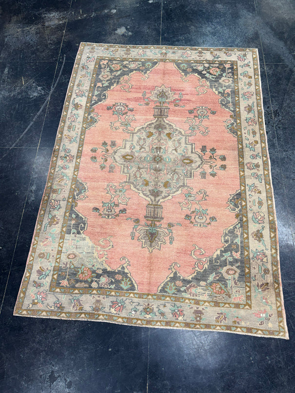 Turkish Vintage Rug 5'4" x 7'8" #24712