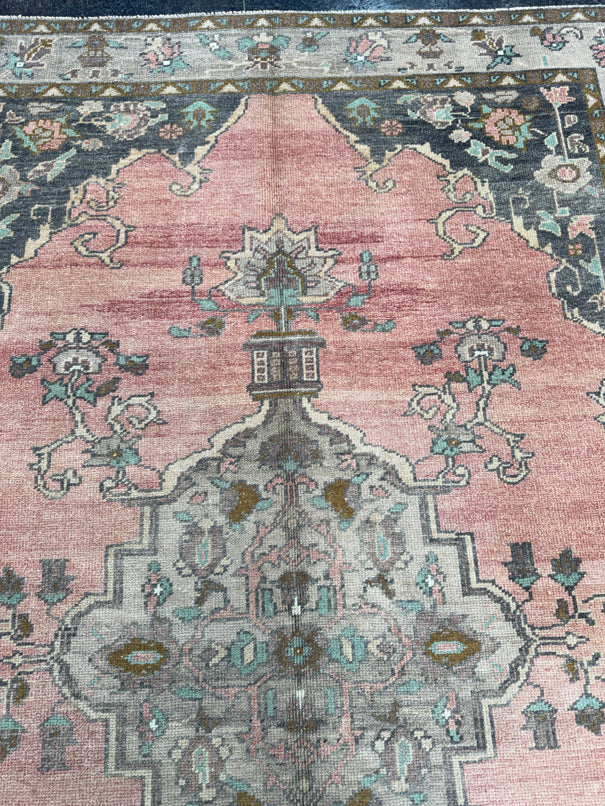 Turkish Vintage Rug 5'4" x 7'8" #24712