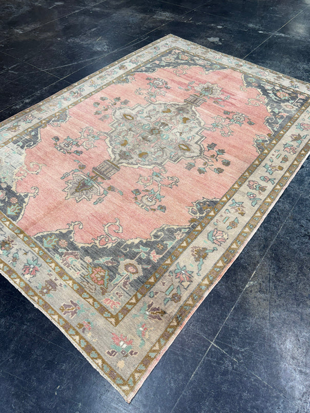 Turkish Vintage Rug 5'4" x 7'8" #24712