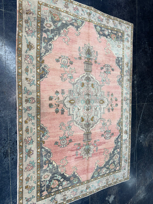 Turkish Vintage Rug 5'4" x 7'8" #24712