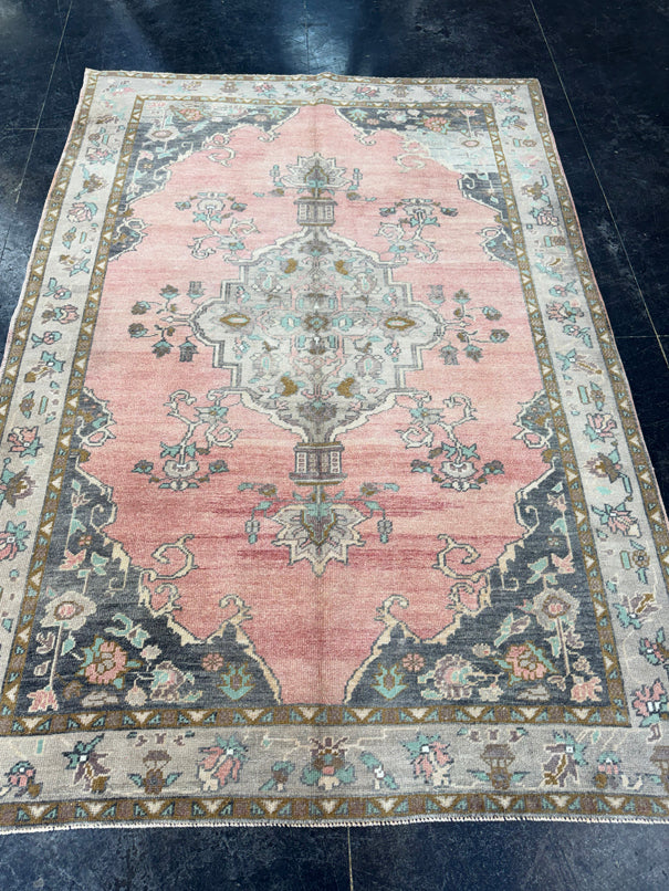 Turkish Vintage Rug 5'4" x 7'8" #24712