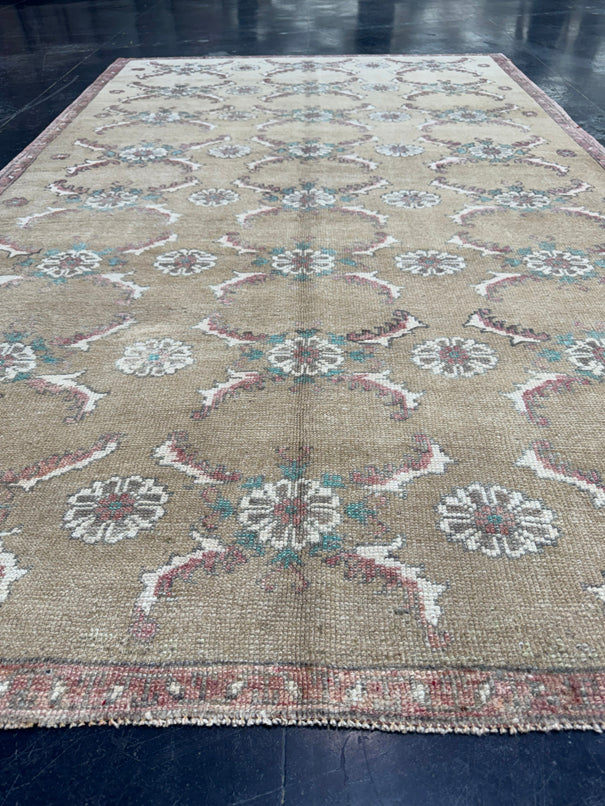 Turkish Vintage Rug 5'1" x 8'3" #24713