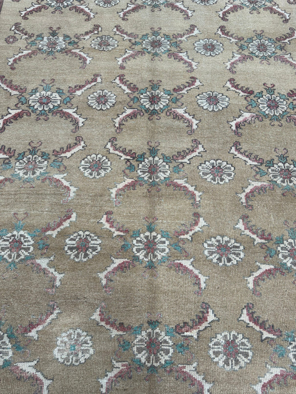 Turkish Vintage Rug 5'1" x 8'3" #24713