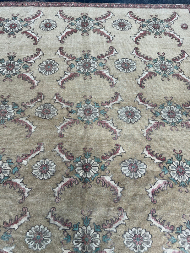 Turkish Vintage Rug 5'1" x 8'3" #24713