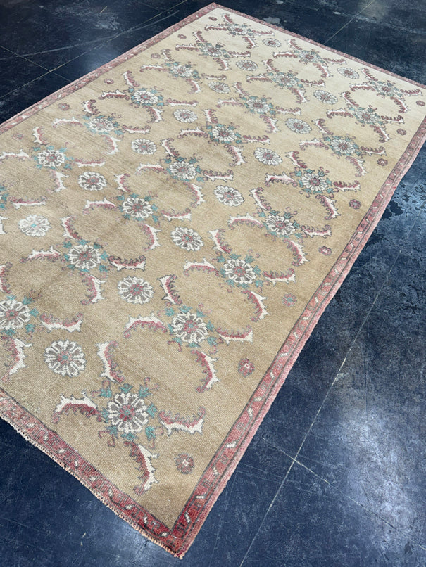 Turkish Vintage Rug 5'1" x 8'3" #24713